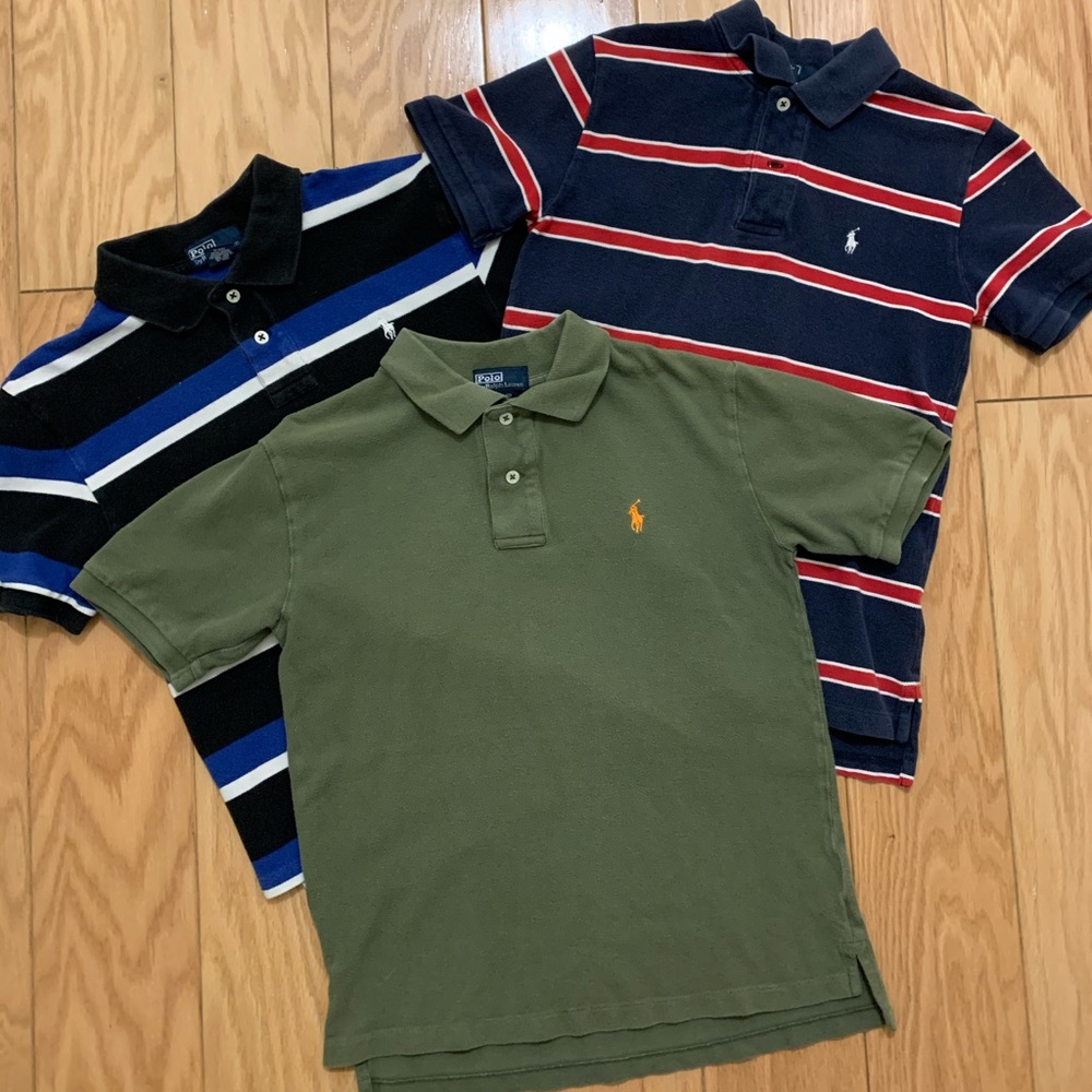 Set of 3 Youth Polo shirts